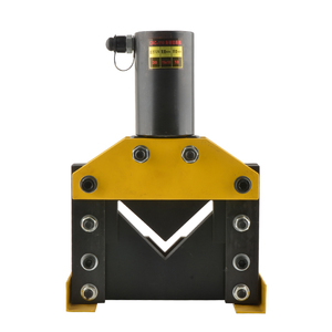 Máquina de Corte de Acero Angular CAC-110, Máquina Hidráulica Portátil de 35T para Corte y Plegado de Acero Angular - Product Image 1