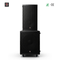 Lasesound NX45-A Haut-parleur audio professionnel de 15 pouces 500W RMS 134dB SPL élevé Haut-parleur de scène actif Allemagne DSP FIR CE RoHS