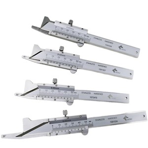 Pied à coulisse Guilin Yixing pour mesures d'angle, 0-50 mm, en acier inoxydable, précision 0,02 mm - Product Image 3