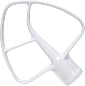 หัวตีแบบแบนเคลือบผิว ใช้ได้กับโถผสมขนาด 4.5 ควอร์ต หัวตีแบบปรับเอียงได้ รุ่น K45 K45SS KSM75 KSM90 - Product Image 1