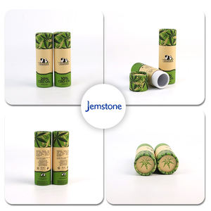 Aceptamos personalización cilindro cartón regalo tubos de papel caja embalaje marrón Kraft café redondo tubo de papel lata - Product Image 6