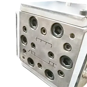 Single cavity pvc baseboard cover and bottom Extrusion mould die molds tool extrusion