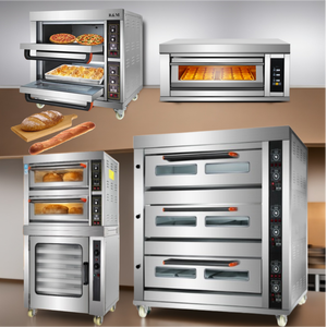 600 Door 400 Mm 8 9 10 Dienblad Elektrische Bank 1 2 3 4 Niveau Zuurdesem Broodje Bakkerij Commerciële Oven Gas En Elektriciteit Voor Bakken - Product Image 4