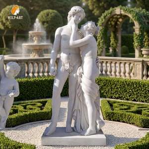 Statue d'<span class=keywords><strong>Aphrodite</strong></span> <span class=keywords><strong>et</strong></span> d'Ares en marbre naturel grandeur nature, sculpture grecque classique sculptée à la main, à vendre - Product Image 1