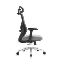 Nouvelle conception - Chaises de bureau à dossier haut pour personnel - Chaise de direction pour bureau en maille - Ensemble bureau et chaise - Équipement de bureau