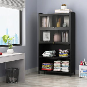 Kids Plastic Door Bookshelf Children Cabinet Toy Storage Shelf Bedroom Funiture Book Packing Color Material Origin Type