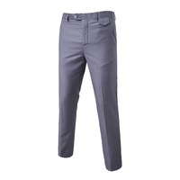 2021 Offre Spéciale Mens Costumes Pantalon D'affaires Formel Dernière Couleur Noire Robe Pantalon Homme grande Taille Pour les hommes