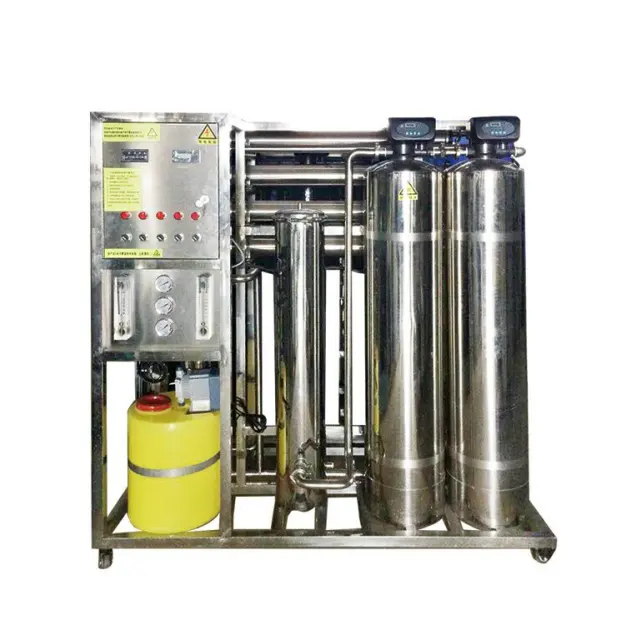 Máquina de purificación de agua Industrial de China, máquina de agua RO de 2 toneladas por hora, planta de tratamiento de agua