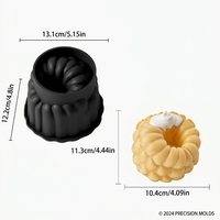Moule en silicone de grande taille pour gâteau mousse aux fruits, qualité alimentaire LFGB FDA, personnalisable, pour pâtisserie DIY, chocolat, pour boulangerie