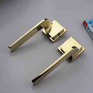 Modern stil PVD altın iç iç kapı için ahşap kapı kilit/kapı kolları - Product Image 3