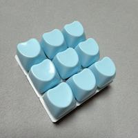 Jouet anti-stress en plastique en forme de chat, clavier testeur 9 touches avec bouton de décompression transfrontalier, jouet à presser pour les doigts de téléphone