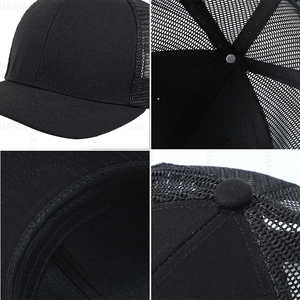 Gorras Trucker Richardson 112 de Moda con Parche de Cuero, Logotipo Personalizado, Poliéster, Hip Hop, Malla, 6 Paneles, Cierre a Presión - Product Image 5