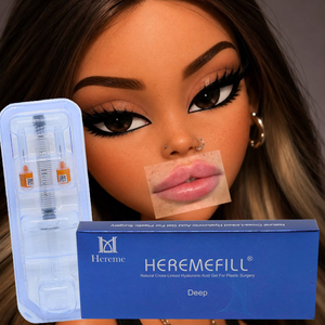 Relleno Labial de Ácido Hialurónico Reticulado Hereme para <span class=keywords><strong>Aumento</strong></span> de Labios y Rejuvenecimiento Perioral de Aspecto Natural, Gel de Ácido Hialurónico - Product Image 3