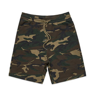 Pantalones cortos de bolsillo de carga de camuflaje ecológicos de calle alta con impresión Digital personalizada 2025 con tela de estambre para hombres - Product Image 1