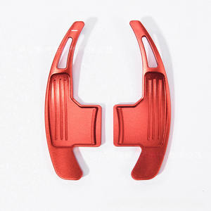 อะไหล่ตกแต่งภายในพวงมาลัยมัสแตง ปี 15-20  แป้นเปลี่ยนเกียร์ 3 ก้าน  อะลูมิเนียมอัลลอย - Product Image 1