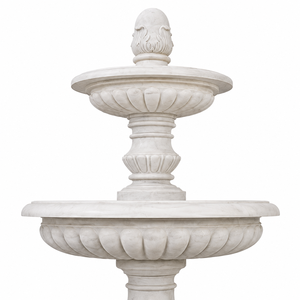 Fuente de jardín exterior con esculturas de figuras clásicas y fuente de agua en mármol blanco para plaza - Product Image 3