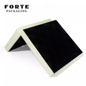 FORTE Flip Cover Jewelry <b>Box</b> New Design With Hot Stamping Logo for Rings <b>Earrings</b> Necklaces Bracelets Pendant Packaging <b>Gift</b> <b>Box</b> - Product Image 6