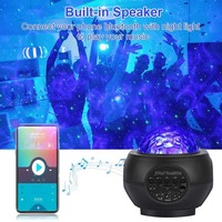 LOW quantité minimale de commande OEM Wupro WPGP-500 Galaxy Projecteur Sky Light Night BT Chambre à coucher Cadeau pour enfants Star Light Night Light Lamp Galaxy Projector