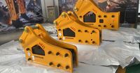 Prix d'usine OEM SB50 Brise-roche hydraulique latéral pour excavatrices, couleur personnalisable, outil de démolition fiable, certifié CE.