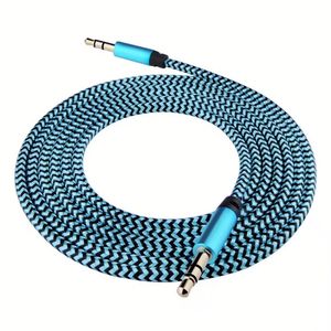AUX Cord for Car 3ft 3.5mm Auxiliary Audio Cable Braided Stereo AUX Chords Compatible Headphone Car for Speaker - Product Image 2