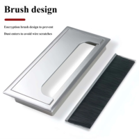 Cache-câbles amovible, durable, lavable, anti-poussière, écologique et réutilisable pour bureau et ordinateur