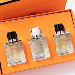 原装品牌perfum1: 1男士古龙水套装木质香水礼品盒套装厂家直销供应商