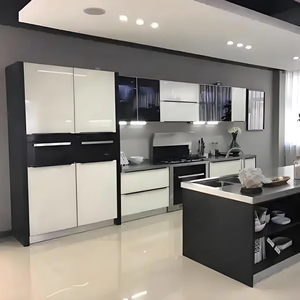 ชุดตู้ครัวดีไซน์ไอเดียทันสมัยเฟอร์นิเจอร์ห้องครัวเฟอร์นิเจอร์ตู้เฟอร์นิเจอร์อัจฉริยะ - Product Image 1