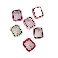 Étui rigide pour PC, protection d'écran pour iWatch 40 41mm 45mm 44mm, coque de protection pour iWatch