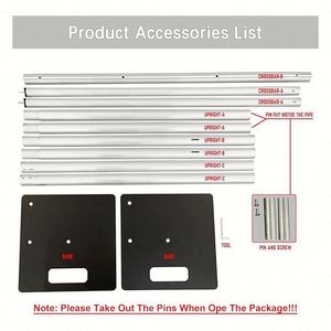 Optional Size Adjustable Silver Metal <b>Frame</b> Pipe <b>Backdrop</b> Stand Wedding Stage Decoration Display Accessories - Product Image 6