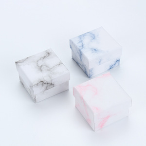 Custom Luxury Ring Jewelry Gift Packaging Box with Small Lid Rigid Paper Logo for Earrings <strong>Jewellery</strong> <strong>Storage</strong> - Product Image 3