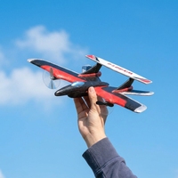 Voiture télécommandée Jacko Toys 2.4G 2CH, avion EPP X-Fighter A, jouet volant télécommandé durable à décollage manuel