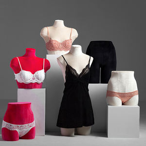 <span class=keywords><strong>Mannequin</strong></span> de Présentation Femme en Velours pour Lingerie et Sous-vêtements – Modèle de Conception de Mode Personnalisée - Product Image 2