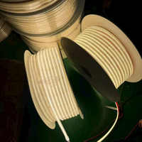 Tira de LED COB JIUAN Opal/Transparente con Puntos de Lámina de Cobre, 3000-6000K, 12 W/m, 8mm, 320 PC/m, Grado de Impermeabilidad IP68, Cortable, DC24V