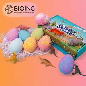 Ensemble de <span class=keywords><strong>bombes</strong></span> de bain en forme d'œuf de dinosaure mignonnes et écologiques en gros OEM, <span class=keywords><strong>bombes</strong></span> de bain parfumées à la rose, <span class=keywords><strong>bombes</strong></span> de bain en forme de dinosaure, <span class=keywords><strong>bombes</strong></span> de bain effervescentes - Product Image 1
