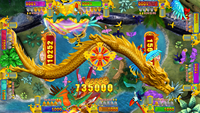 Kit logiciel d'arcade de jeu de tir sur poissons Crazy Bird, à monnayeur, pour la maîtrise des compétences, destiné au marché américain, pour borne de jeu de pêche