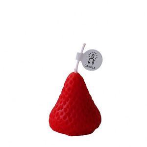 Two Colors Strawberry Scented <b>Candle</b> Gift Box Aesthetic Handmade Birthday Present Wholesale - Product Image 6