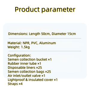 Vloeibare Stikstof Bevroren Sperma Vee Kunstmatige Inseminatie Schapen Runderen Sperma <span class=keywords><strong>Extractor</strong></span> - Product Image 5