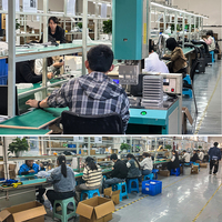 YiLaie 2 ensembles lampe murale magnétique en bois de noyer noir rechargeable sans fil lampe de lecture murale dans les lampes de bureau de chambre