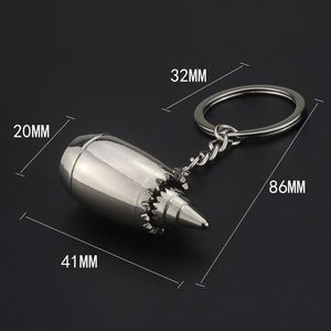 CY Creative Airline Business Promotional <b>Gifts</b> Aircraft 3D Engine Key Chain Customization - Product Image 3