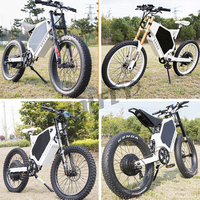 Vélo électrique MTB Bomber le plus populaire avec pneus larges 19/21 pouces 26*4.0, 3000w 5000w 8000w 12000w, prix d'usine