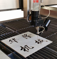 Máquina de Corte de Losas de Piedra con Chorro de Agua CNC de 5 Ejes, Máquina de Chorro de Agua para Corte Eficiente de Losas de Mármol, Fabricantes de Azulejos