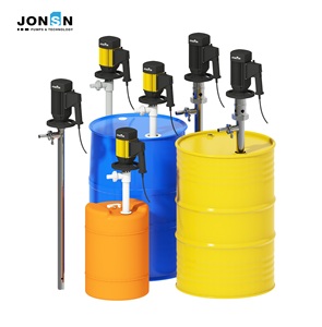 משאבת תוף בורגית צנטריפוגלית בלחץ גבוה, משאבת תוף כימית לשמן, נירוסטה, חשמלית ופועלת באוויר - Product Image 6