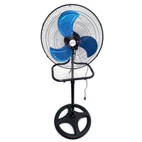 Ventilador de Pie Industrial de 18 Pulgadas, 3 en 1, con Aspas Metálicas, Oscilante, de Pedestal, Fabricante de Ventiladores