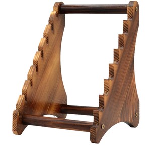 Présentoir transfrontalier en bois pour couteaux, support de présentation et de rangement de couteaux de table, présentoir pour couteaux à fruits et couteaux utilitaires. - Product Image 4