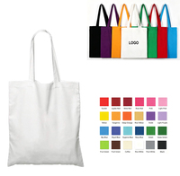 Sac fourre-tout en toile de coton écologique, réutilisable, imprimé avec un logo personnalisé, sac à main en toile, promotion