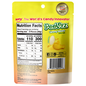 Caramelle Gommose Pelabili Amos Peelerz Gusto Banana Originale - Product Image 6