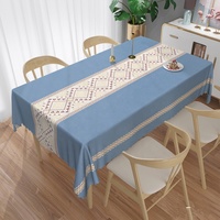 Dernière haute qualité pvc linge de table nappe lavable couverture de table