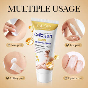 Private Label SADOER Collagen <strong>Hair</strong> <strong>Removal</strong> Cream Painless Underarm <strong>Hair</strong> <strong>Removal</strong> Privates Armpit Arm Leg <strong>Hair</strong> <strong>Remove</strong> Creams - Product Image 2