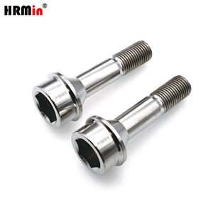 Boulon de <span class=keywords><strong>roue</strong></span> HRMin Gr.5 en titane de haute qualité M14*1.5*52MM Neuf pour pièces automobiles Fabriqué au Shandong - Product Image 5