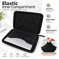 Étui rigide pour ordinateur portable, housse de protection pour ordinateur portable, résistant à l'eau, sac d'ordinateur portable portable pour ordinateur portable MacBook de 13, 14, 15,6 et 16 pouces